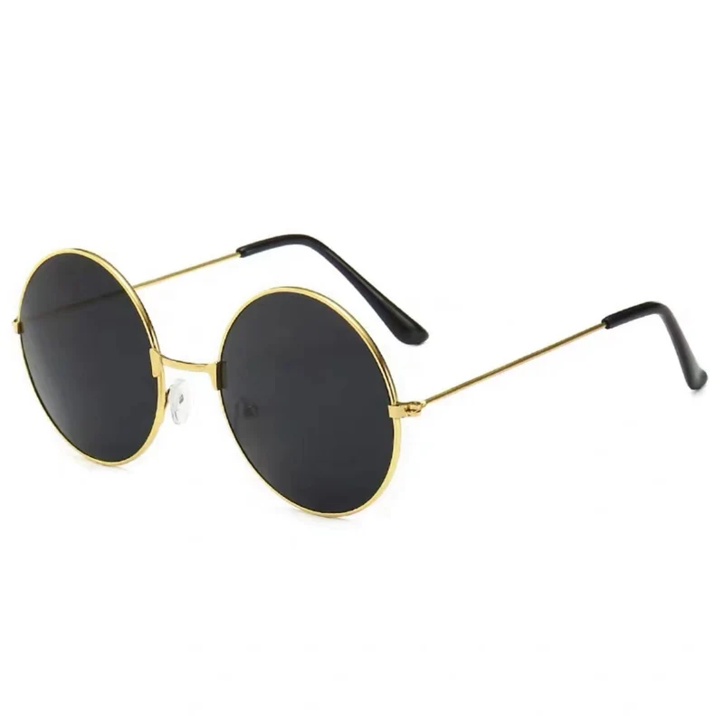 Retro Runde Glas Sonnenbrille Karnz