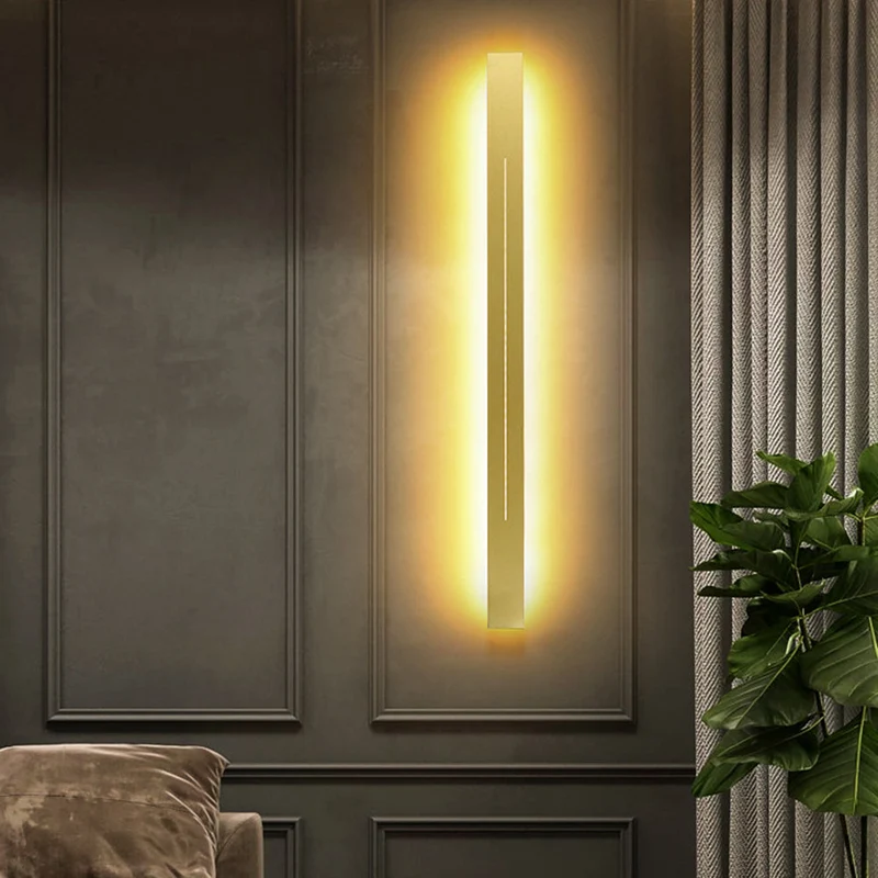 Moderne LED Wandleuchte - LumièreGold | Karnz