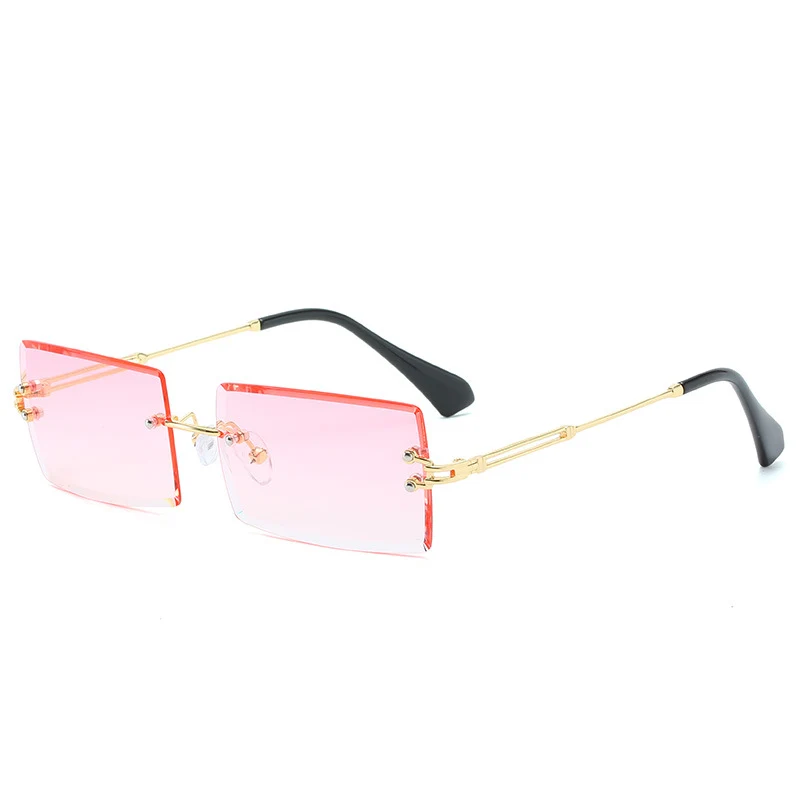 Moderne geometrische Rahmen-Sonnenbrille Karnz