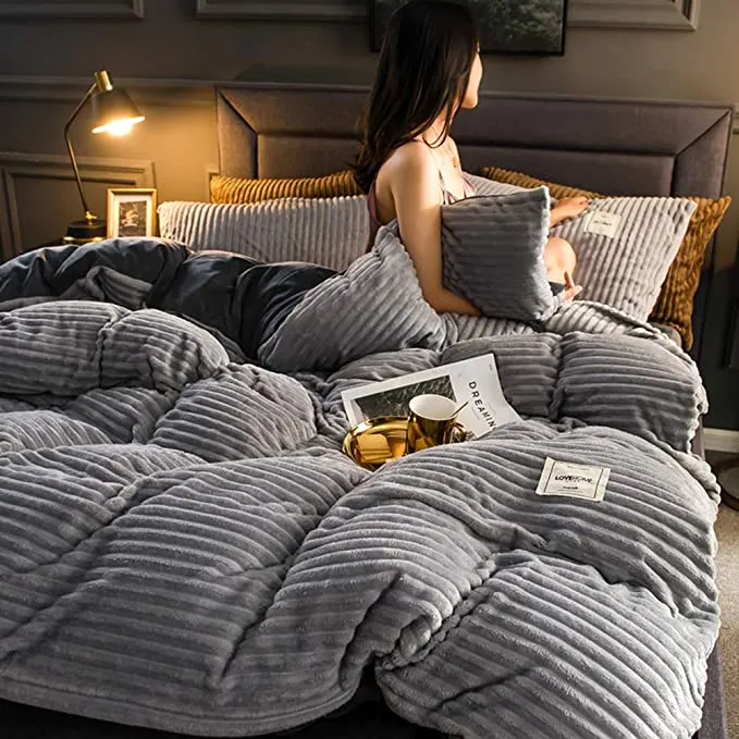 Vivolux | Ultimative Bequeme Winter Bettwäsche Kuschelige Wärme – Bettbezug 240 x 220 cm