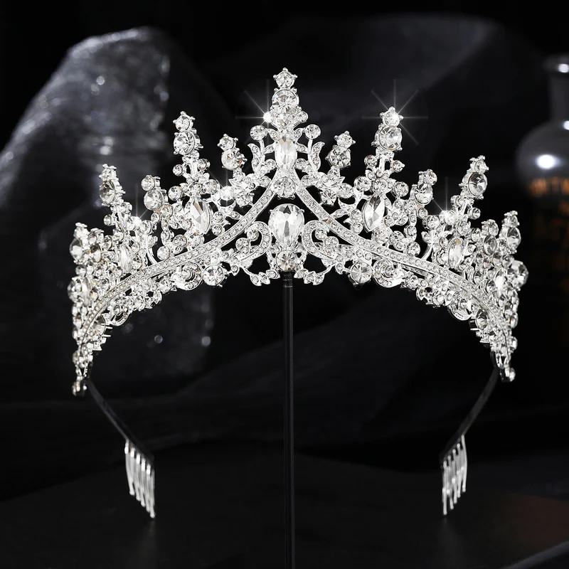 Damen Verzierte Tiara Karnz