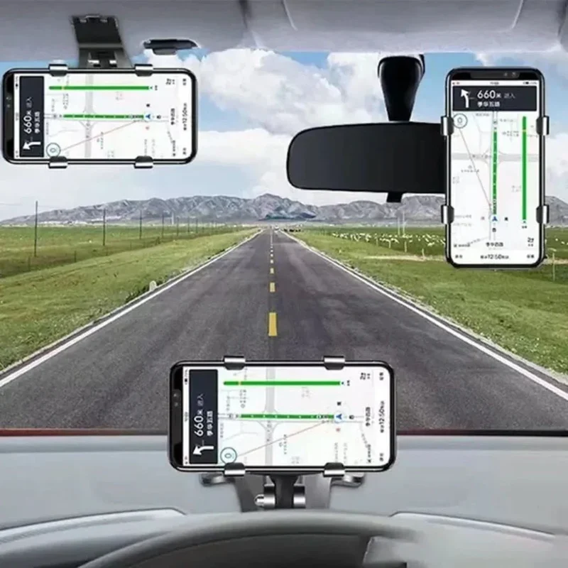 Universal drehbarer Handyhalter für das Auto – Sichere und freihändige Navigation | Karnz