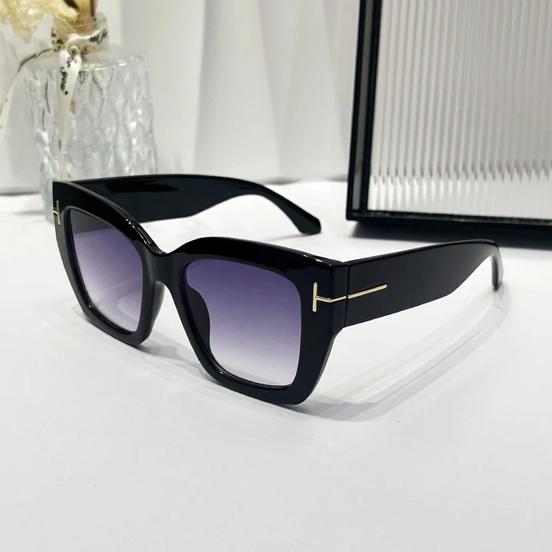 Moderne Übergroße Quadratische Sonnenbrille Karnz