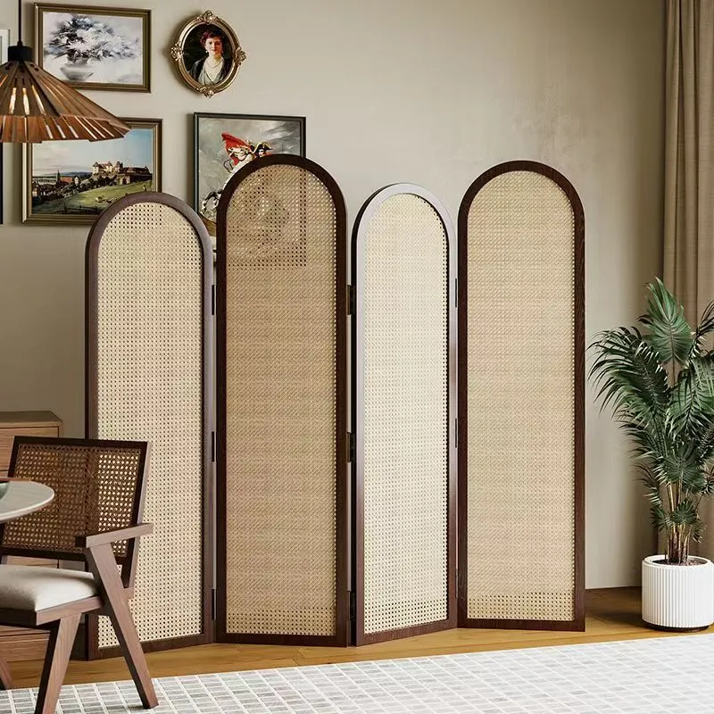 Eleganter Rattan Raumteiler Karnz