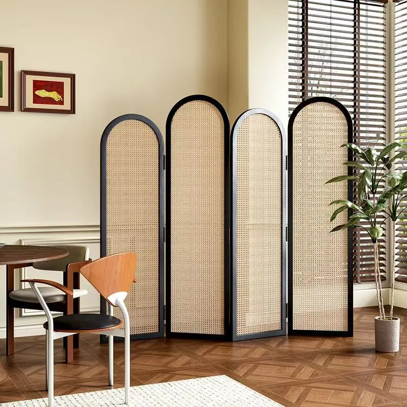 Eleganter Rattan Raumteiler Karnz
