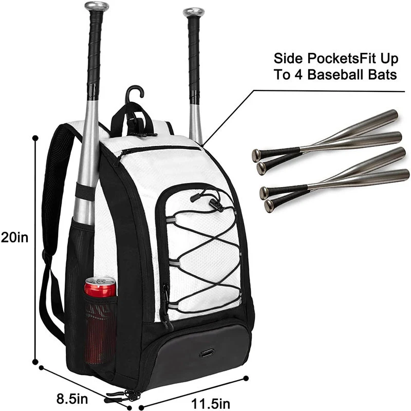 Multi-Fach Baseball-Ausrüstung Rucksack Brehn