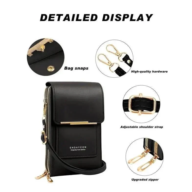 ChicSling Crossbody Tasche mit Touchscreen-Fenster | Karnz