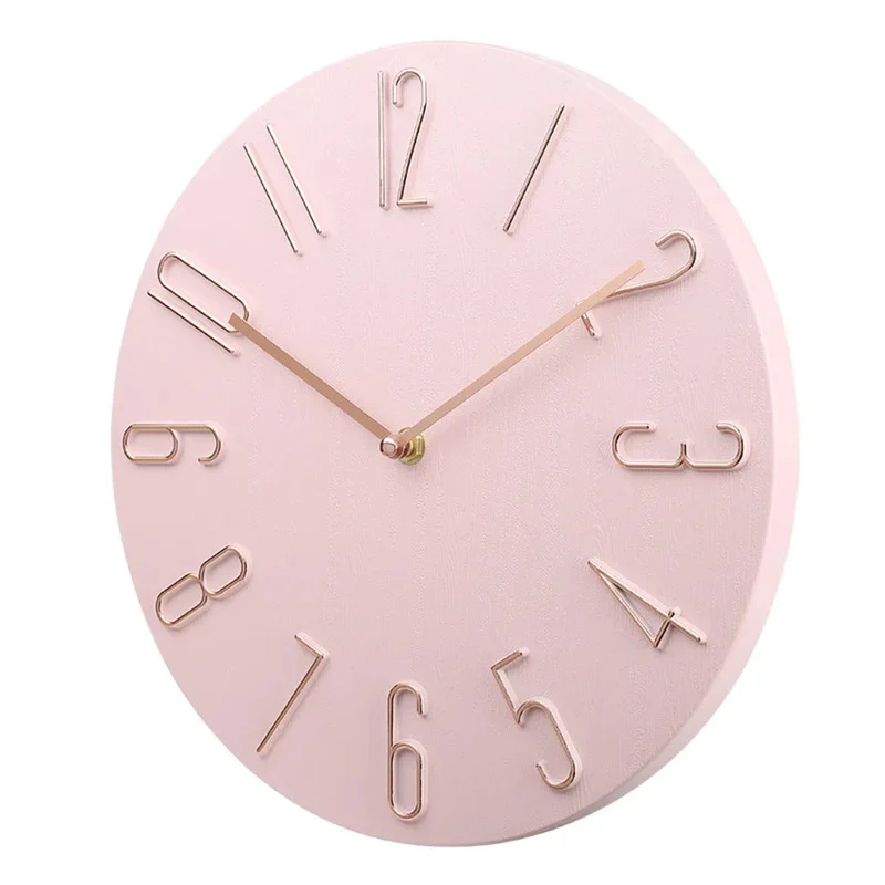 Silencio Moderne, geräuschlose Wanduhr – Minimalistisches Design mit Quarzwerk