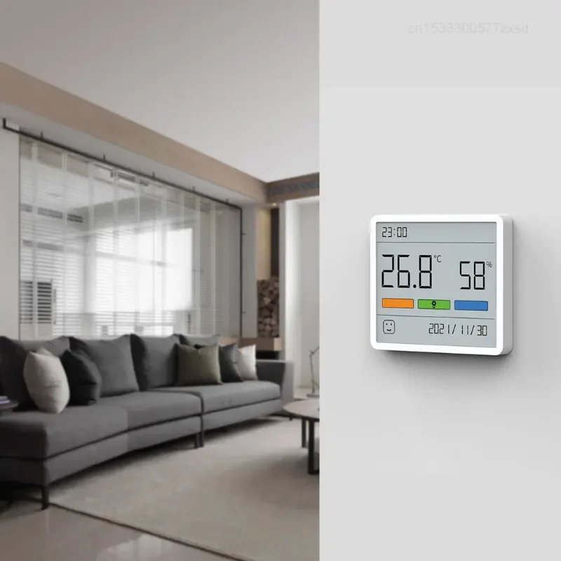 Alles-in-Eins Innen Luftfeuchtigkeitsmesser Uhr Digitalthermometer