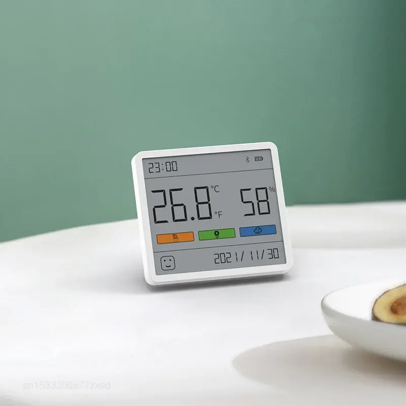 Alles-in-Eins Innen Luftfeuchtigkeitsmesser Uhr Digitalthermometer