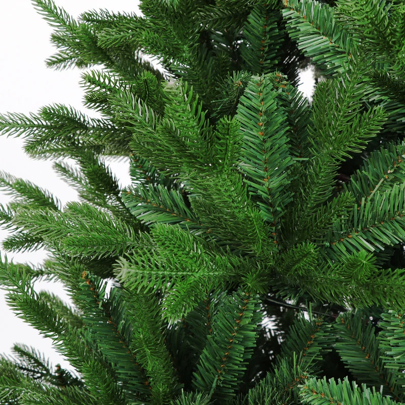 Karnz Künstlicher Weihnachtsbaum PE, 120–400 cm, optional mit warmweißer LED-Lichterkette