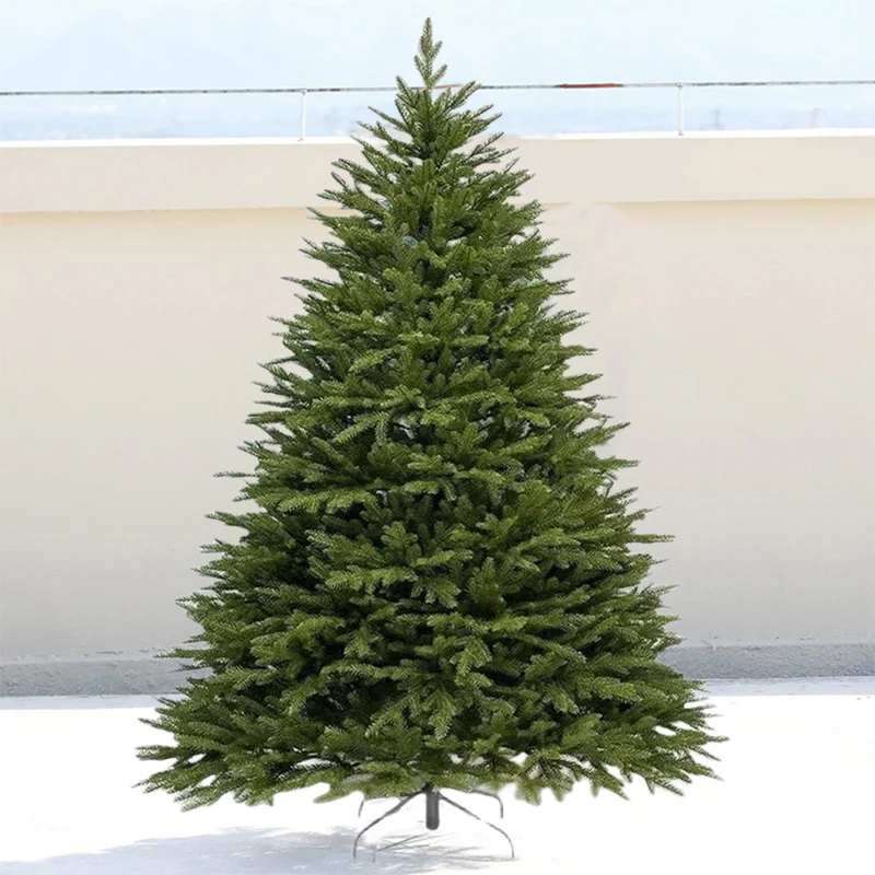 Karnz Künstlicher Weihnachtsbaum PE, 120–400 cm, optional mit warmweißer LED-Lichterkette