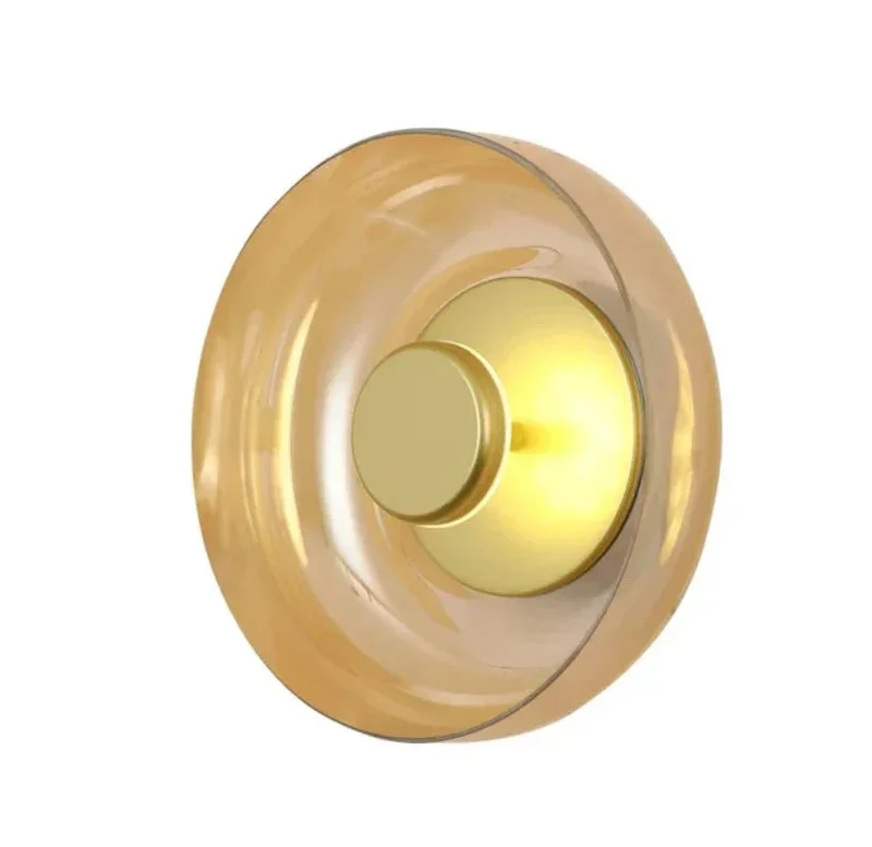 Elegante Hängende Wandlampe mit Glasschale | Zeitloses Design & Angenehmes Licht für Stilvolle Wandbeleuchtung | Karnz