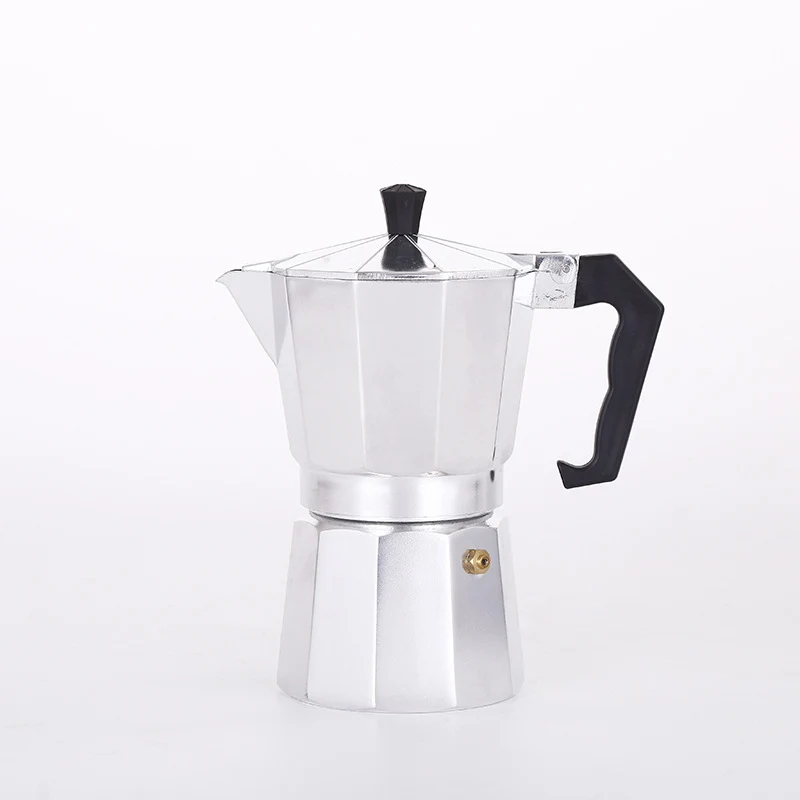 Espressokocher aus Edelstahl
