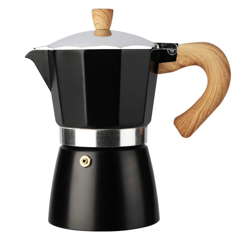 Espressokocher aus Edelstahl