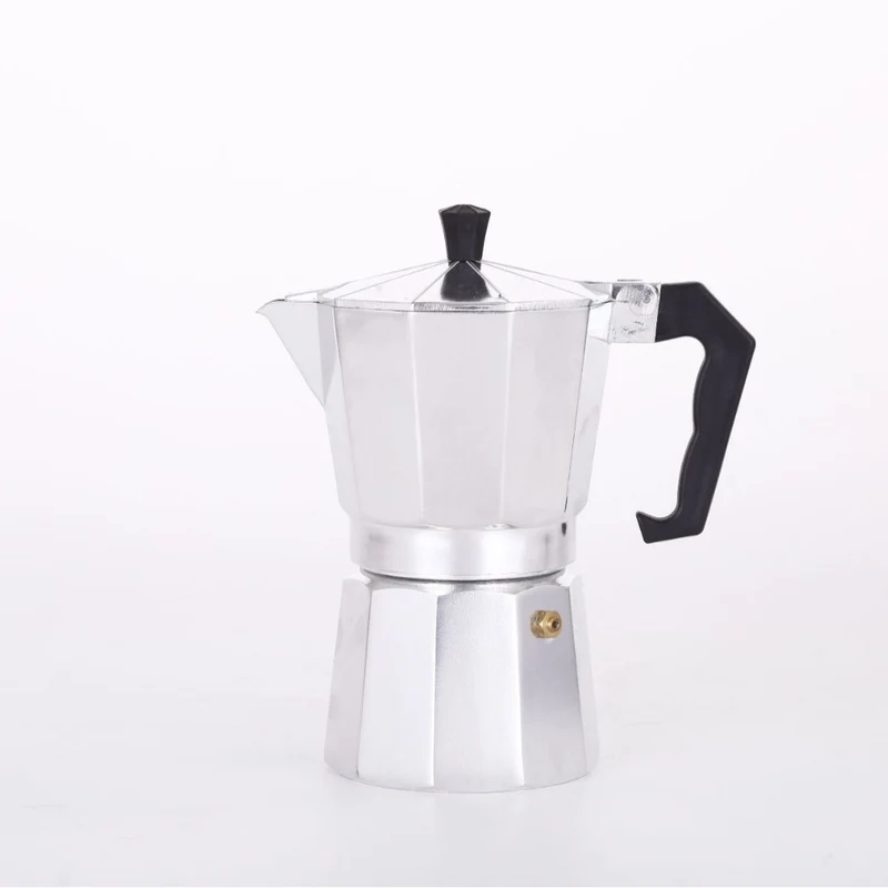 Espressokocher aus Edelstahl