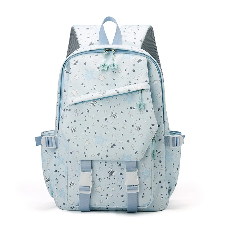 Großer Rucksack aus Polyester, atmungsaktiv