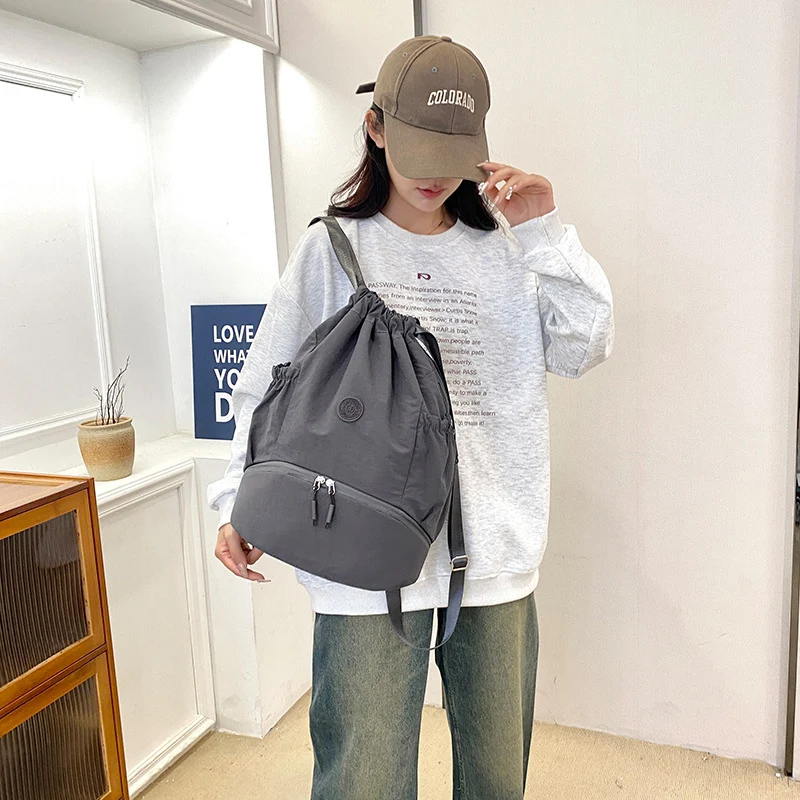 Vielseitiger Kordelzug-Rucksack Karnz