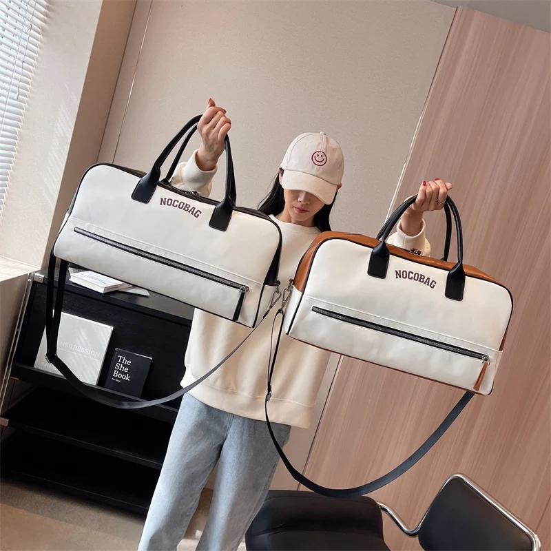 Vielseitige Leder-Reise-Duffel-Tasche Karnz