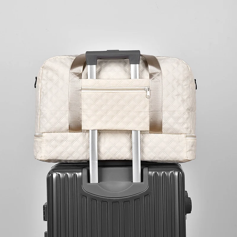 Stilvolle gesteppt Reise-Duffle Karnz 1790692517