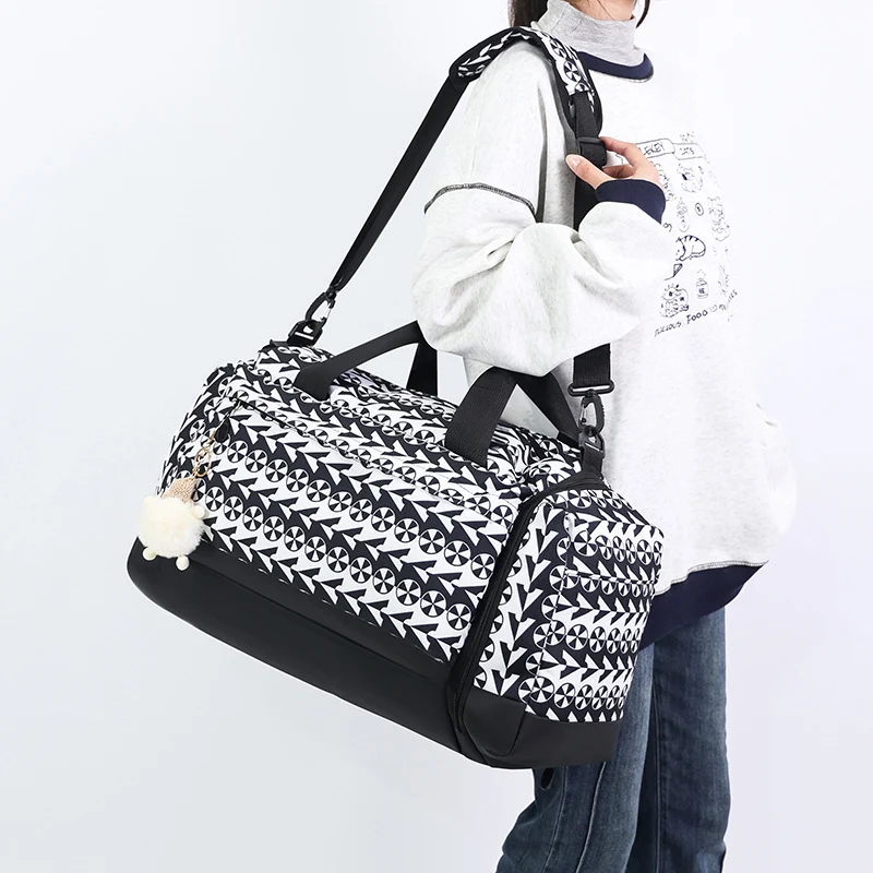 Stylische gemusterte Duffle Bag Karnz