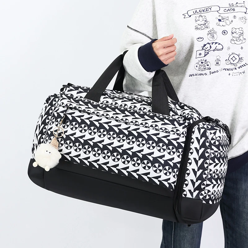 Stylische gemusterte Duffle Bag Karnz