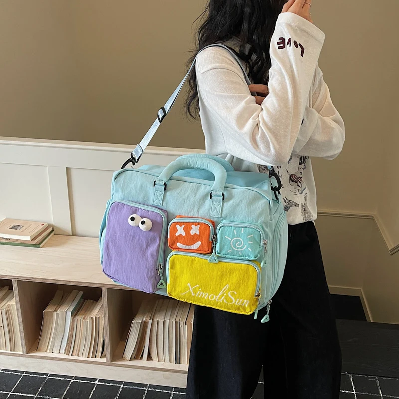 Stylische Mehrfach-Taschen Tragetasche Karnz