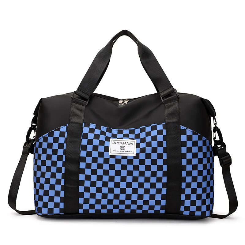 Stilvoller Schachbrett-Duffle-Bag Karnz