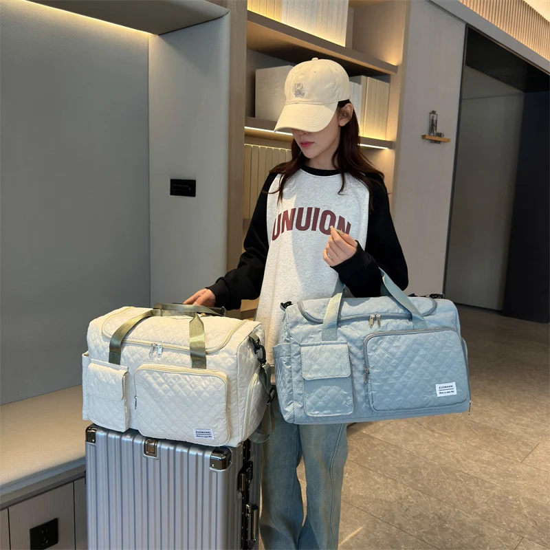 Gepolsterte Multi-Compartment Reise-Duffel Karnz