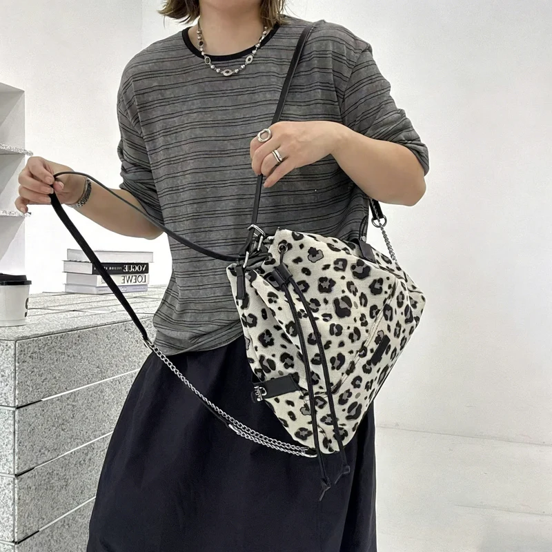 Stilvolle Zugband Eimer Tasche