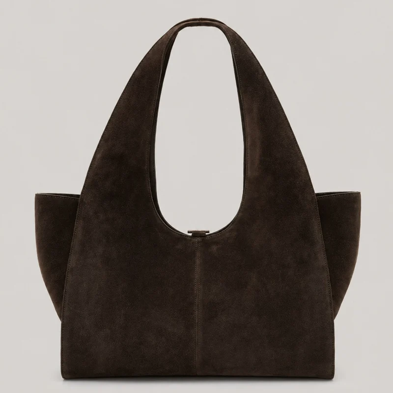 Schlanker strukturierter Tote-Handtasche