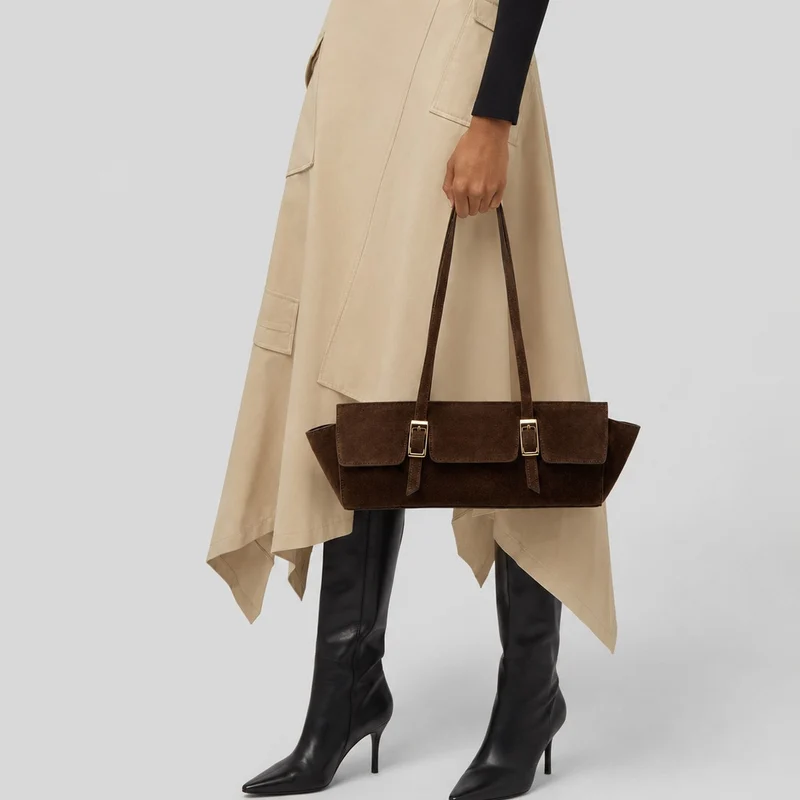 Elegante Strukturierte Handtasche