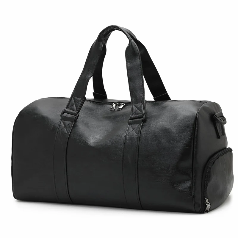 Premium Leder Reise-Duffel-Tasche Karnz