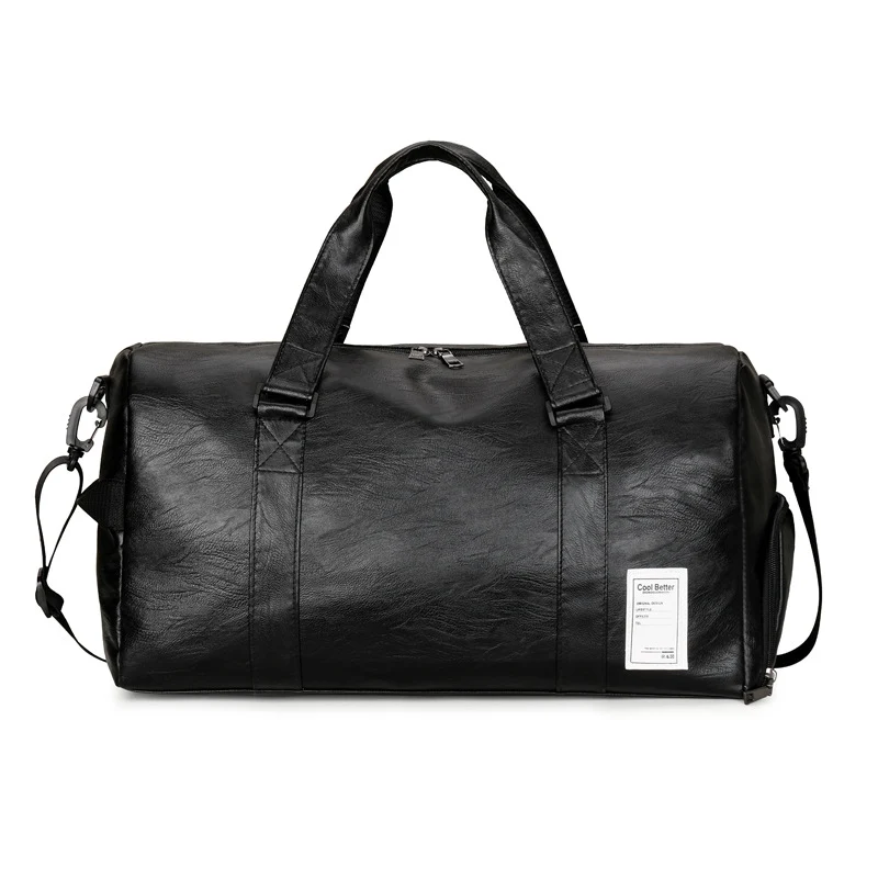 Premium Leder Reise Duffel Tasche Karnz