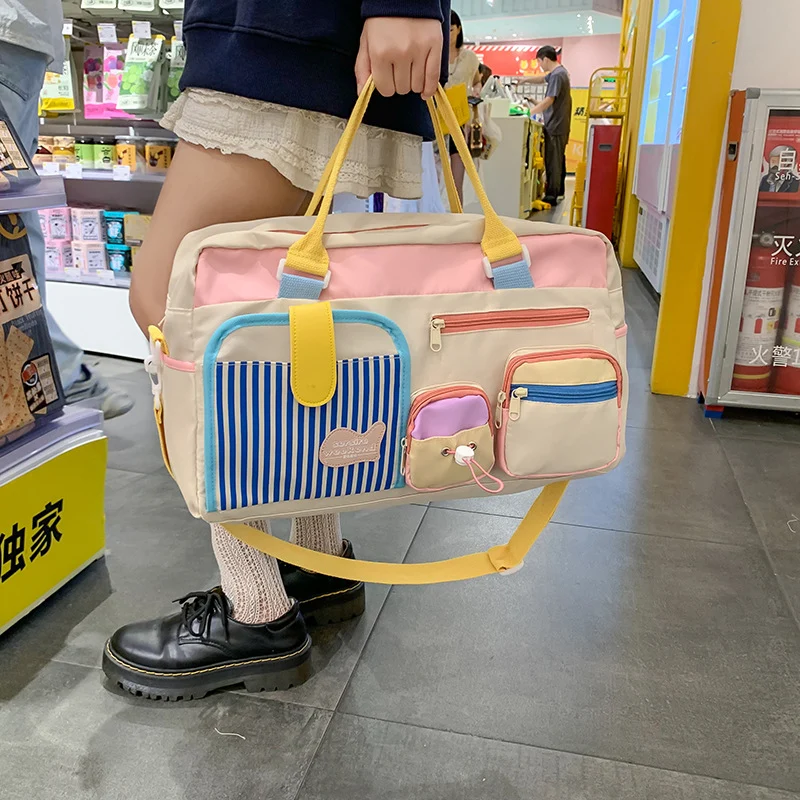 Multi-Pocket Utility Reisen Duffel Tasche Karnz