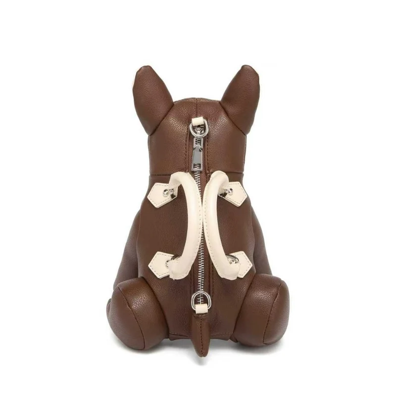 Skurrile hundeähnliche Handtasche