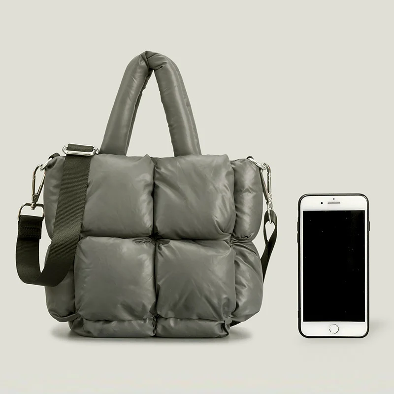 Gepolsterte Stepp-Handtasche