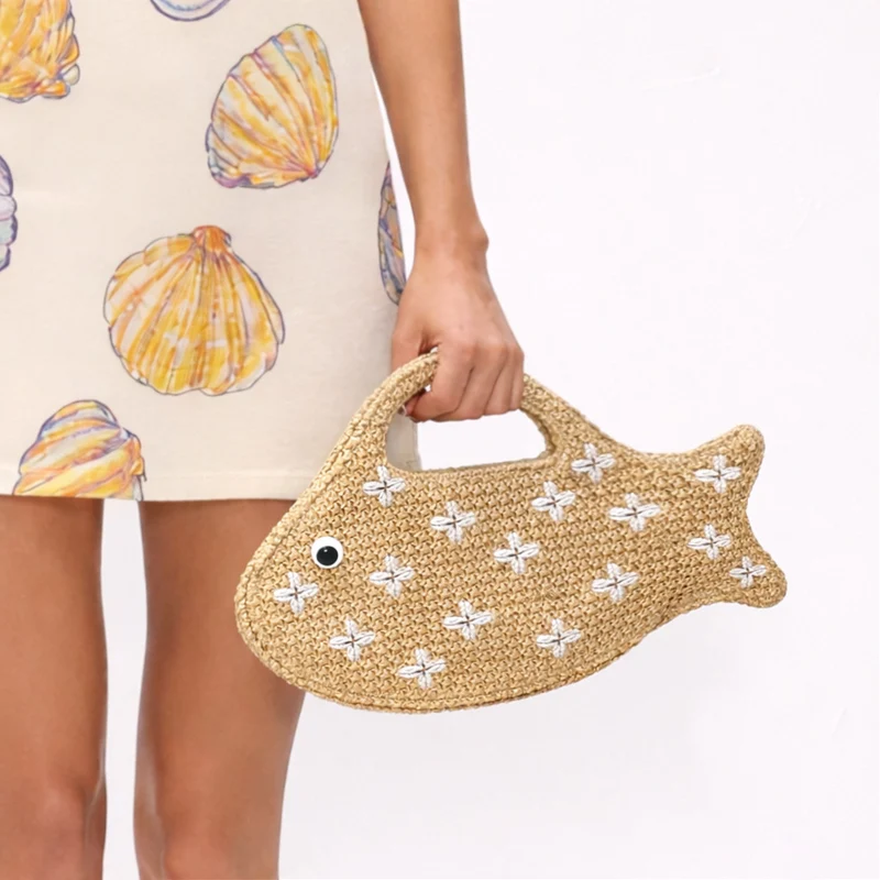 Verspielt fischförmige Handtasche 1790618688