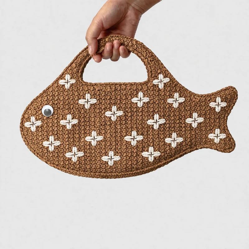 Verspielt fischförmige Handtasche 1790618688