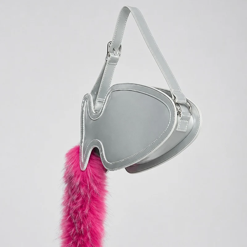 Verspielt Fischförmige Handtasche