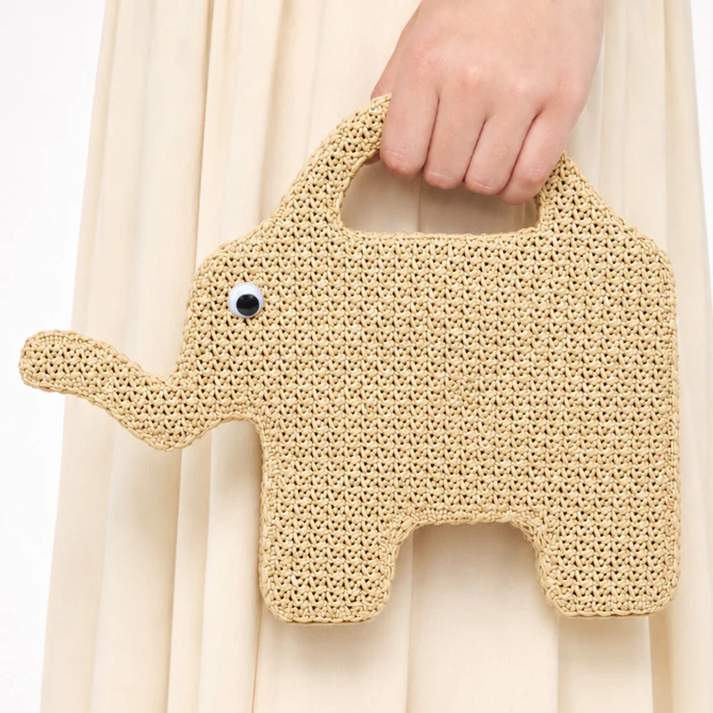 Verspielt Elefanten-förmige Handtasche