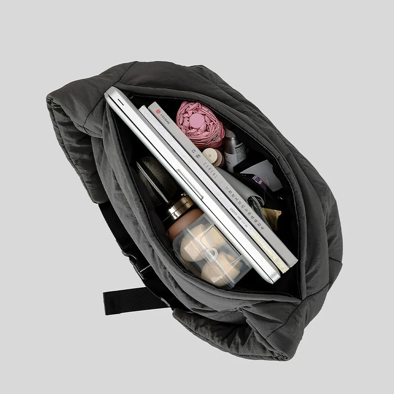 Gepolsterte Sling Schultertasche