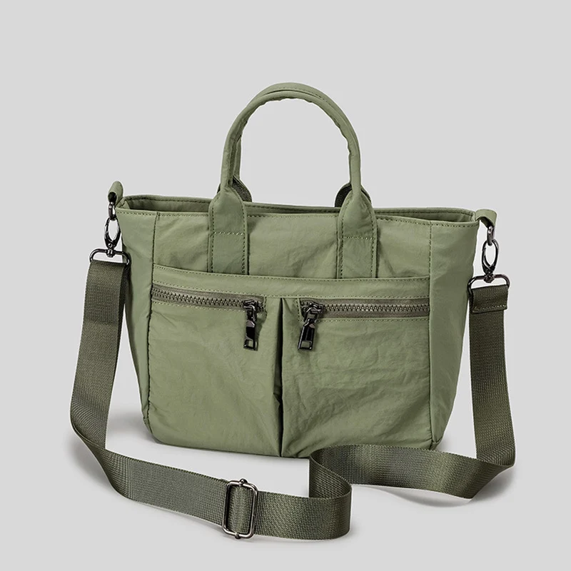Multi-Pocket Utility Tote Bag