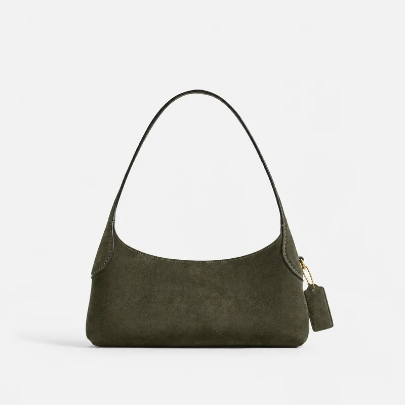 Elegante Wildleder Schultertasche