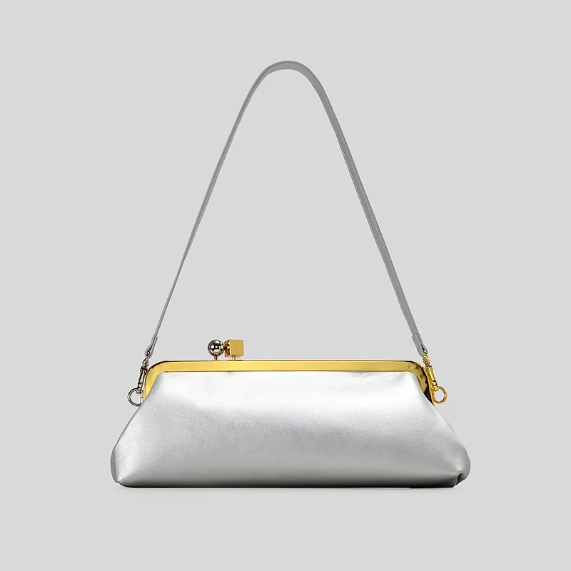 Elegante Lackleder Abendhandtasche