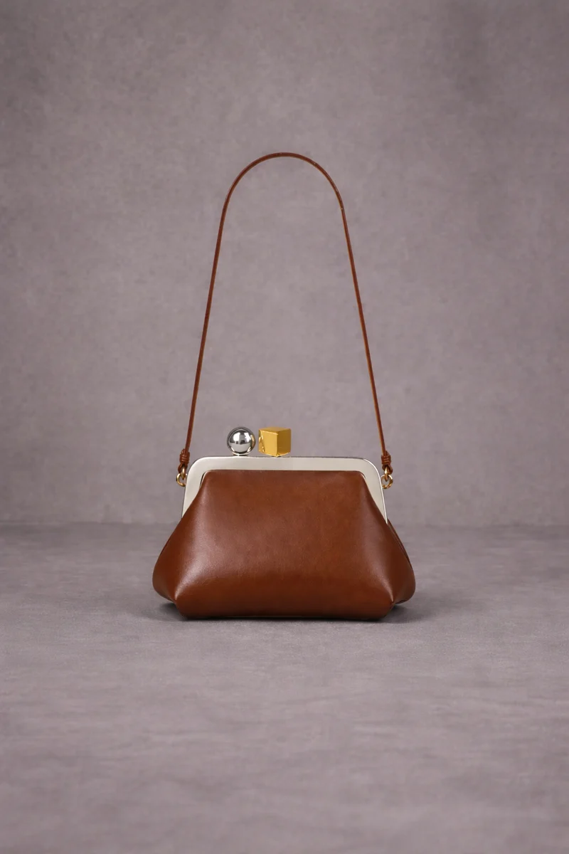 Elegante Krokodil-Effekt Handtasche