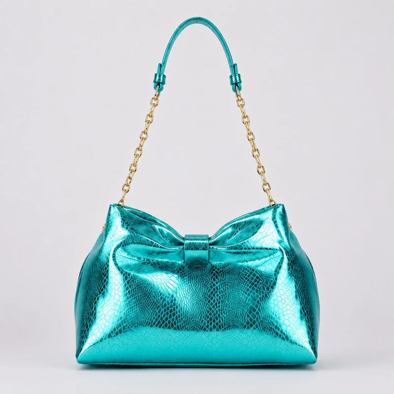 Dekorative Metallische Handtasche
