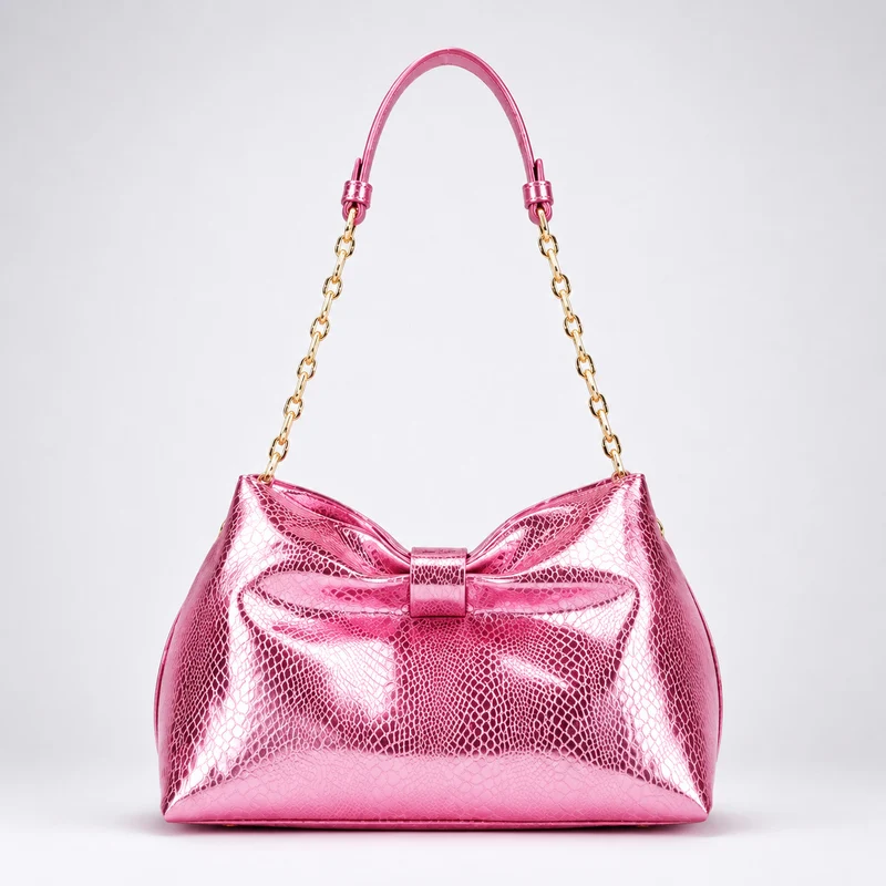 Dekorative Metallische Handtasche