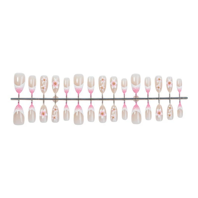 Floral Design Press-On Nail Set Karnz