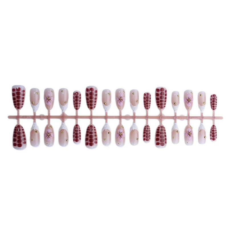 Floral Art Press-On Nail Set Karnz